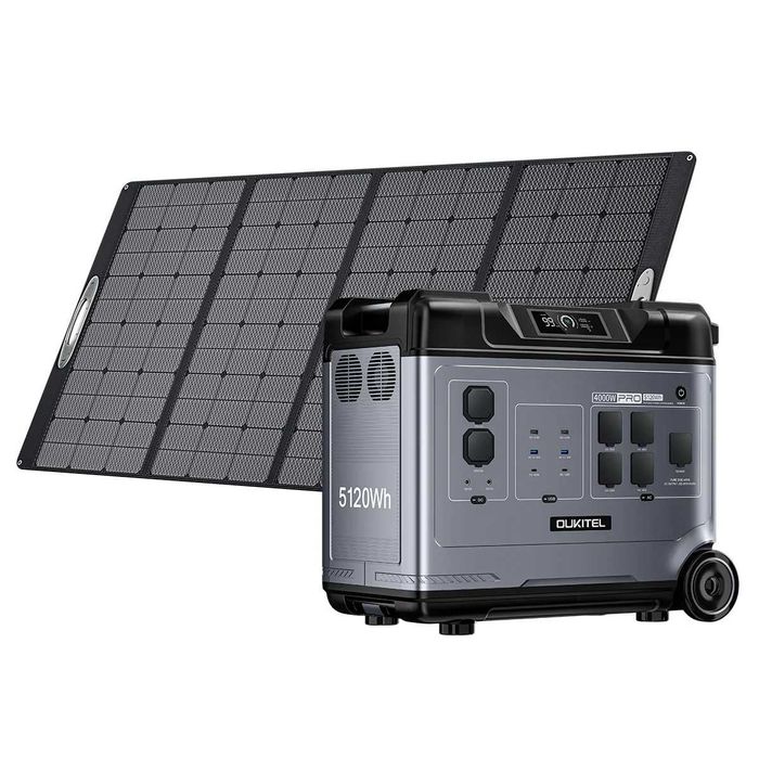 Przenośna stacja zasilania generator OUKITEL P5000 Pro 5120WH 4000W