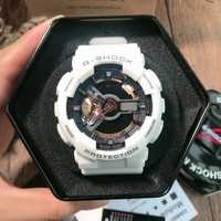 Casio G-Shock Ga-100 biały elegancki na wiosnę lato