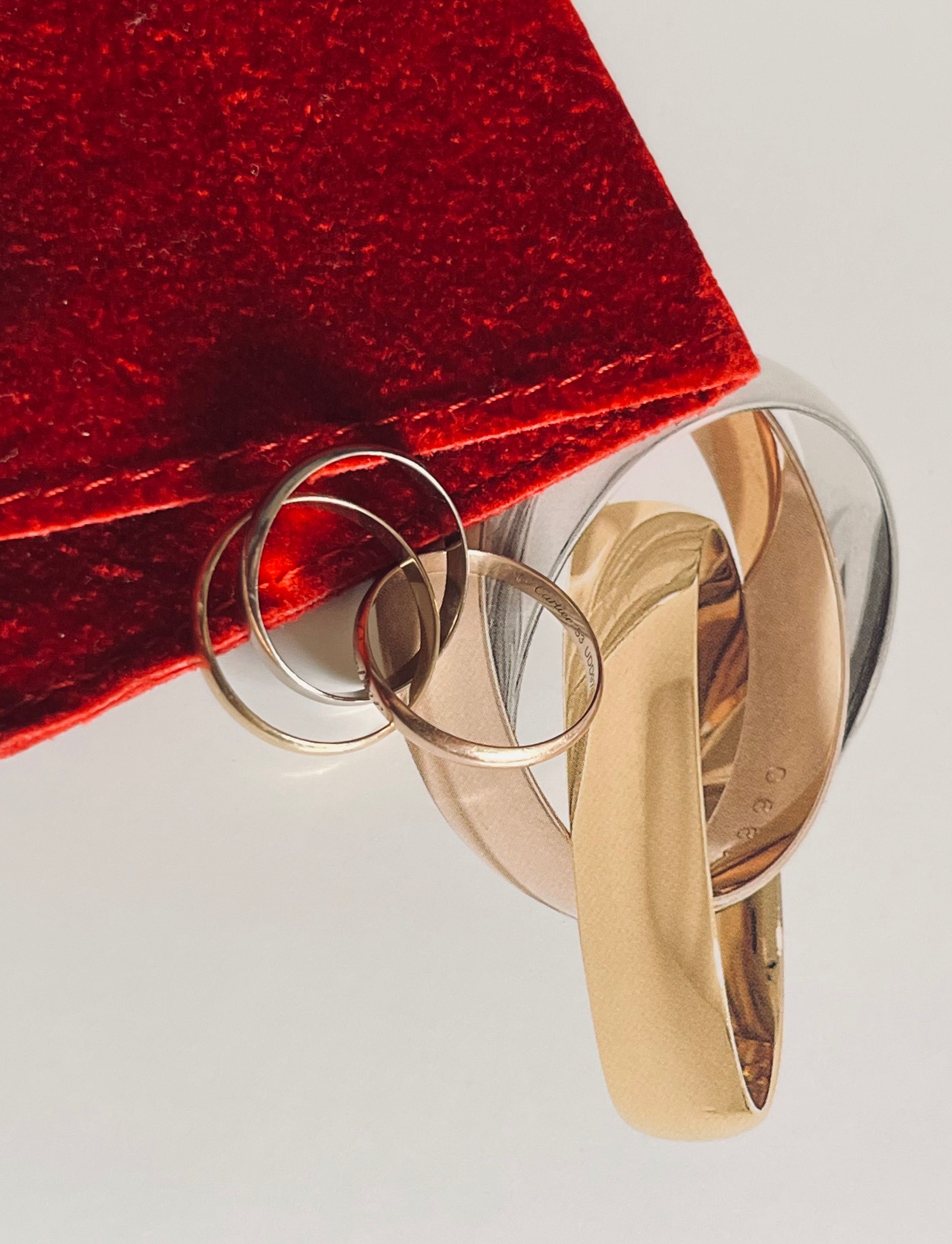 Cartier Trinity rozmiar 53