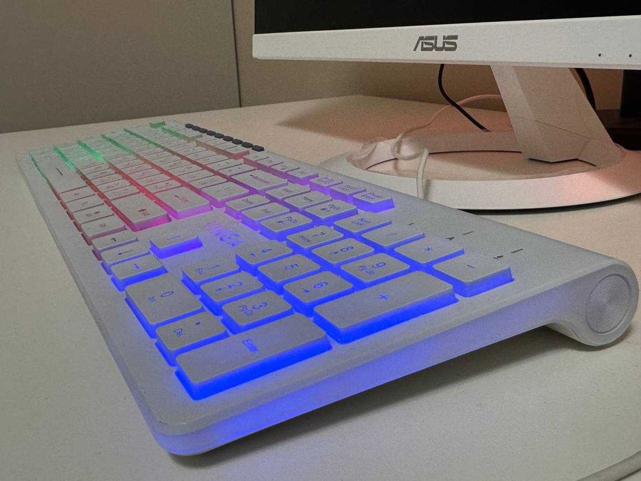 Клавіатура Vinga Біла