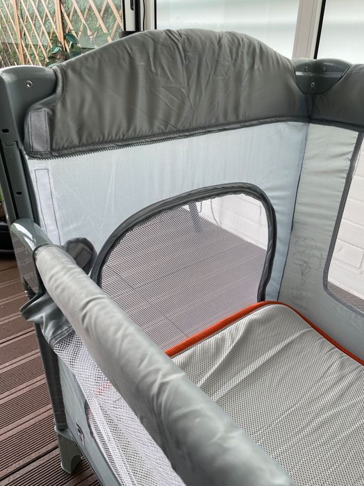 Cama de viagem bebe asalvo + colchão Ecus goli tech