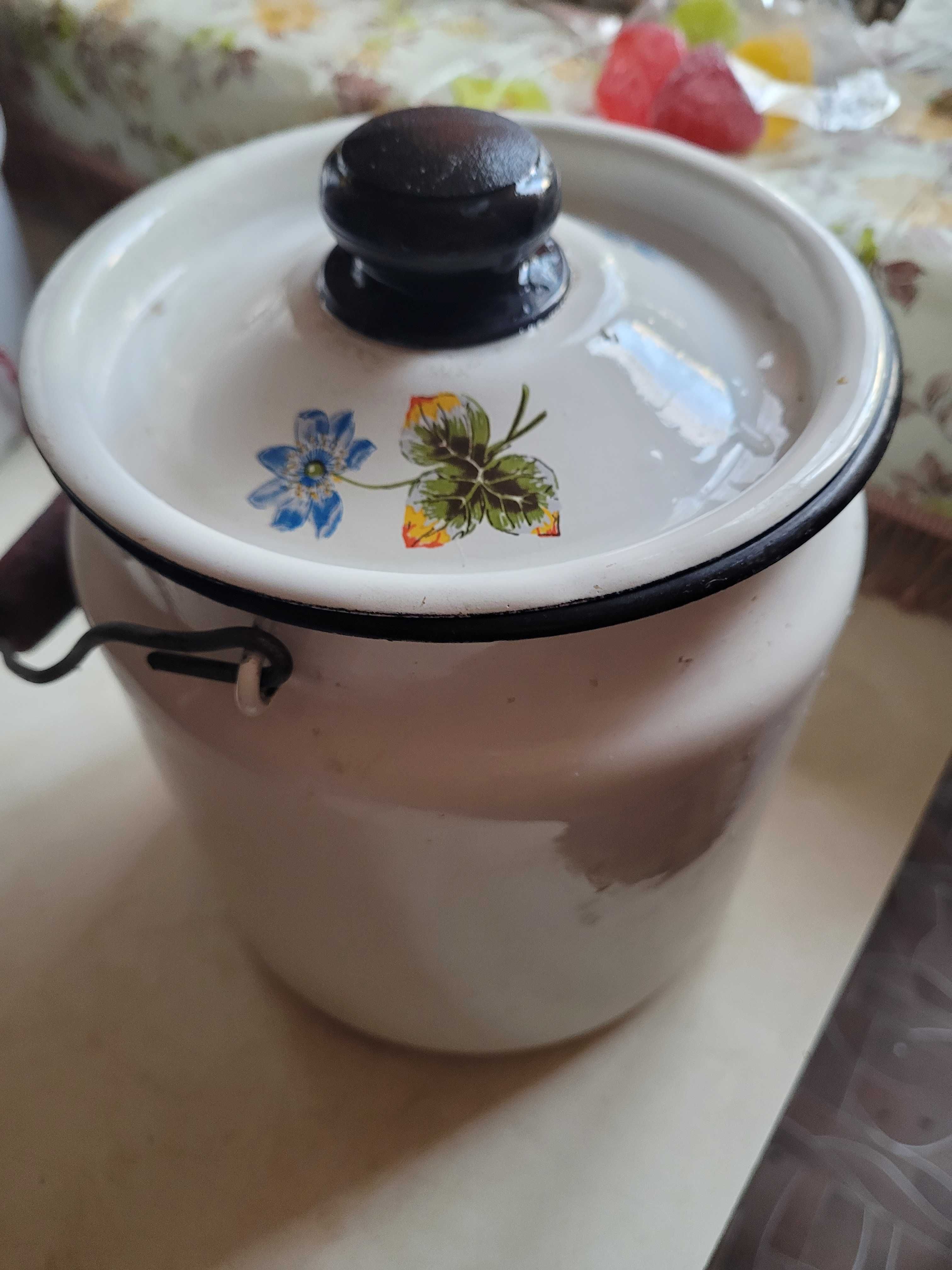 Продам эмалированную новую посуду
