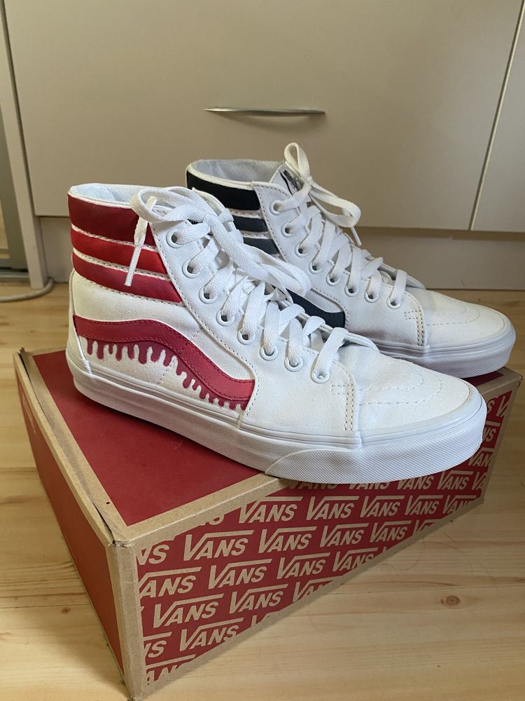 Buty Vans Sk8-Hi wysokie custom