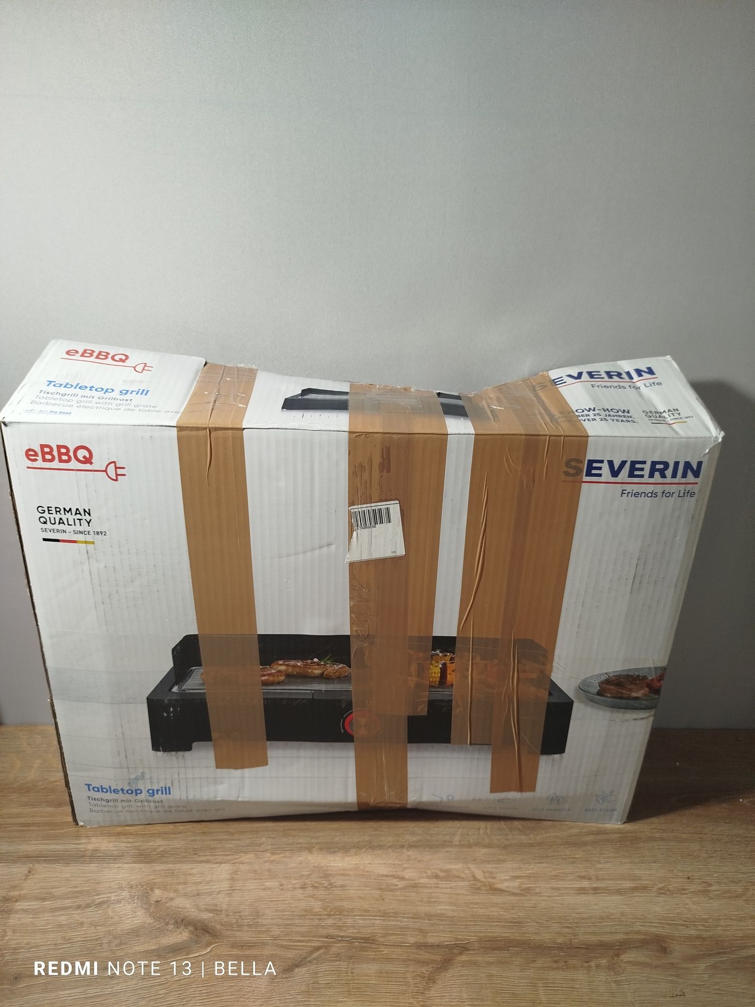 Severin Grill elektryczny z rusztem ze stali