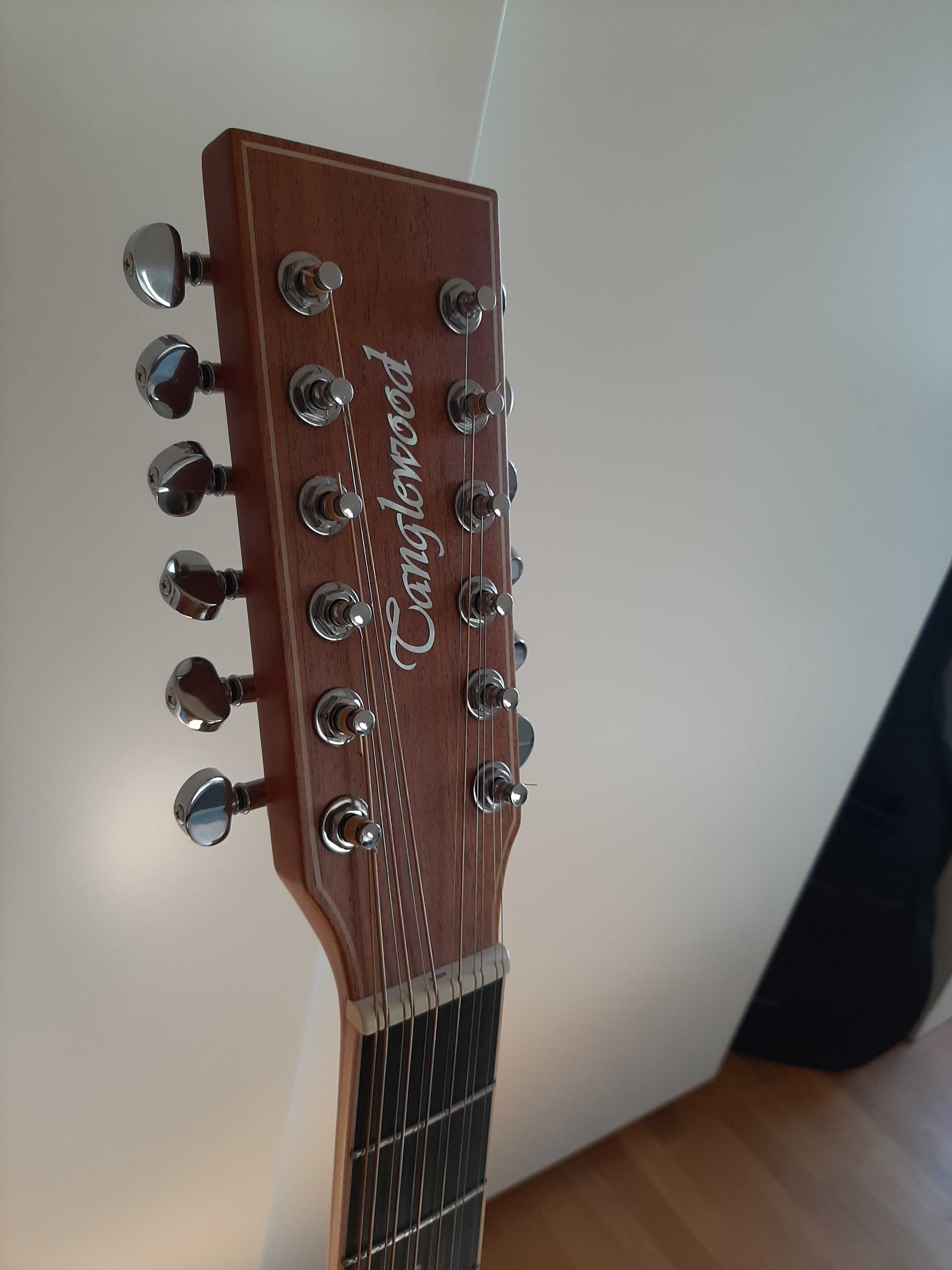 gitara elektroakustyczna 12 strunowa tanglewood tw 12 ce ns