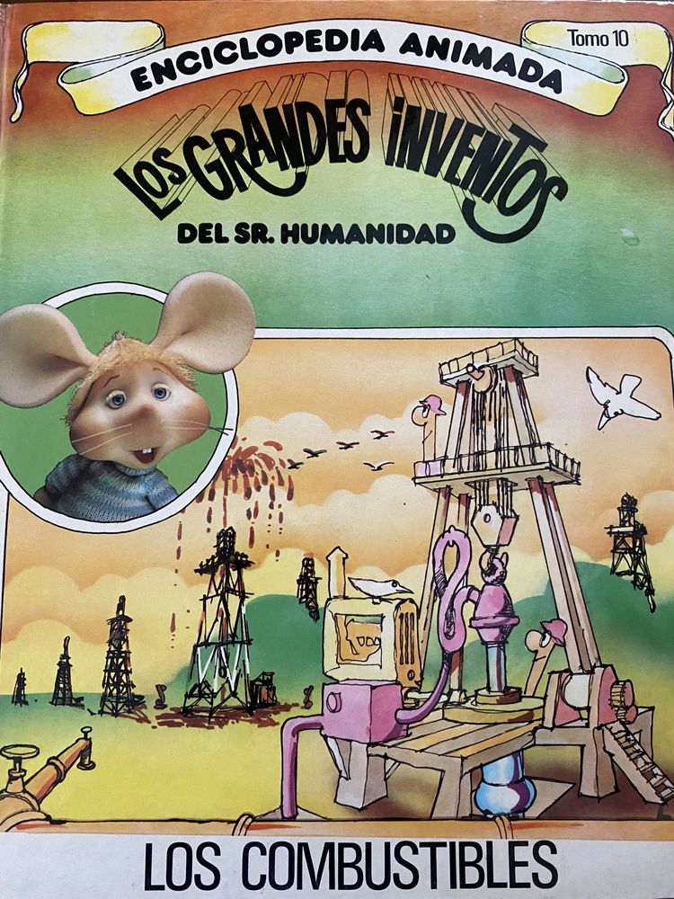 Livro los grandes inventos del Sr. Humanidad