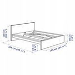 Łóżko 160x200 Ikea Malm