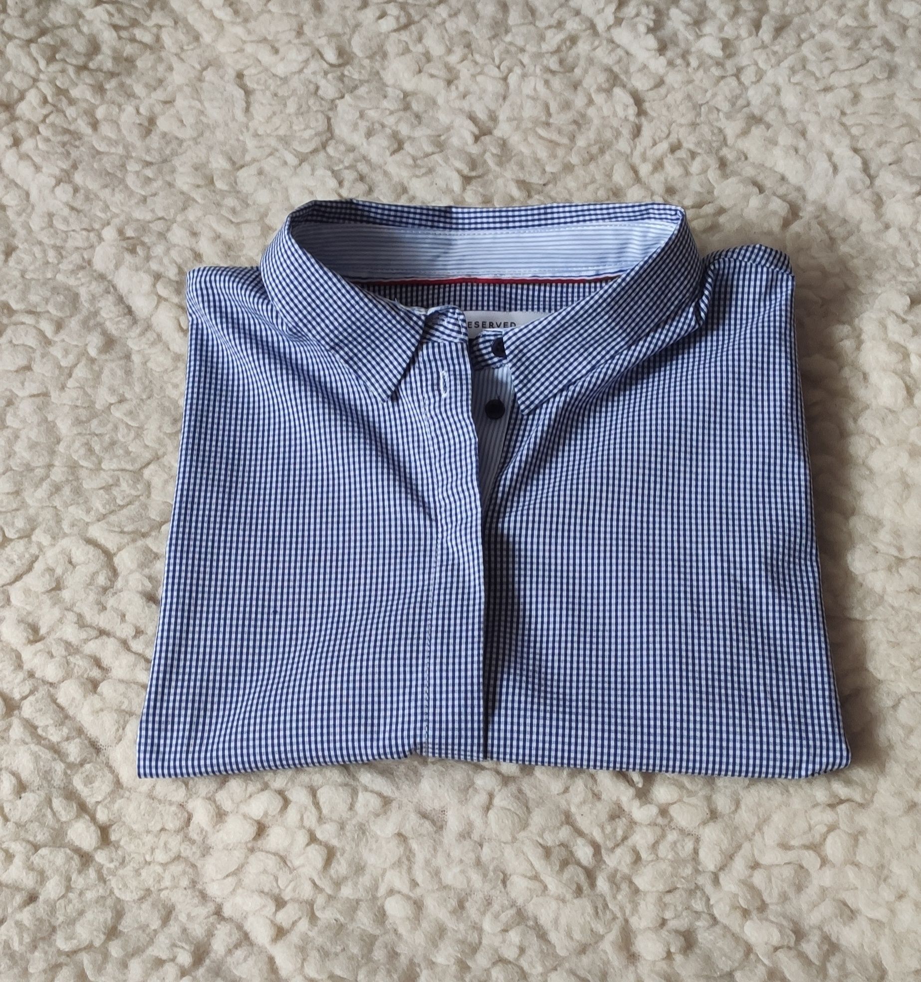 NOWA Reserved koszula z krótkim rękawem (XS)
