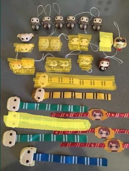 harry potter figuras kinder joy