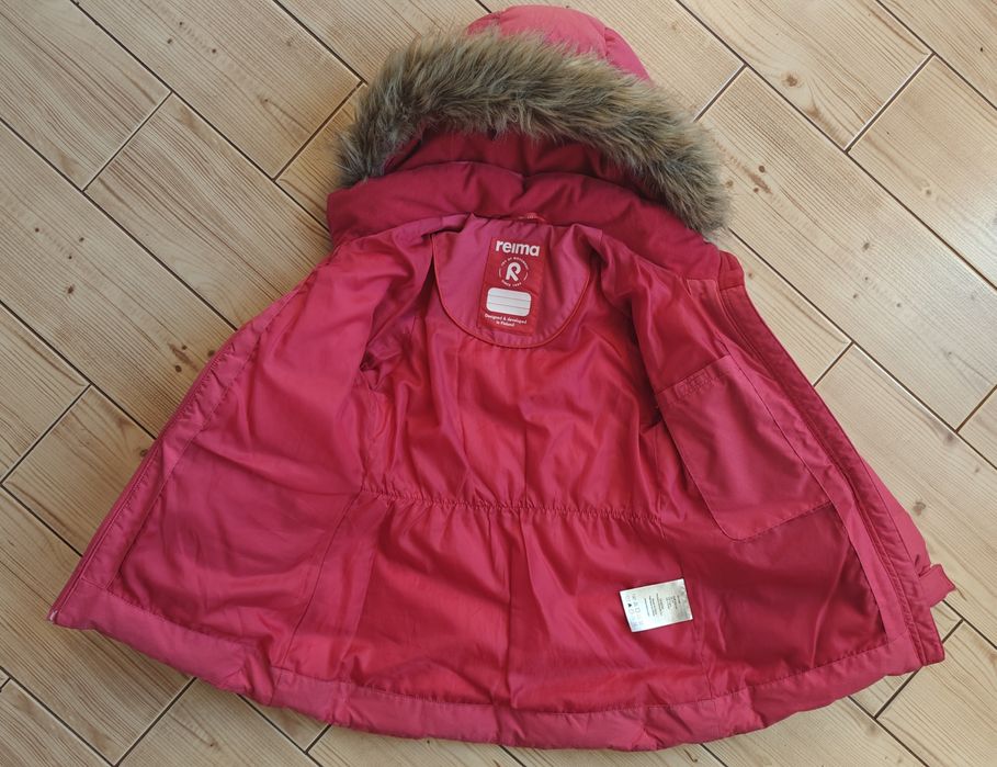 Куртка пуховик зимова  Reima LEENA 122 рост