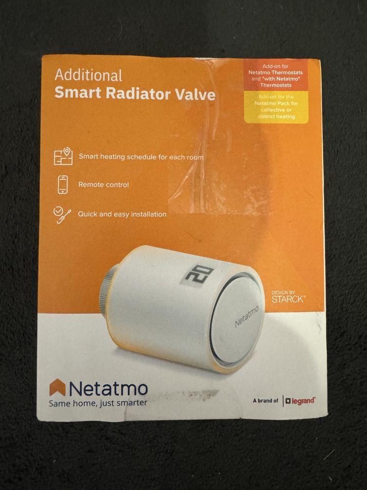 Inteligentna głowica termostatyczna Netatmo NAV