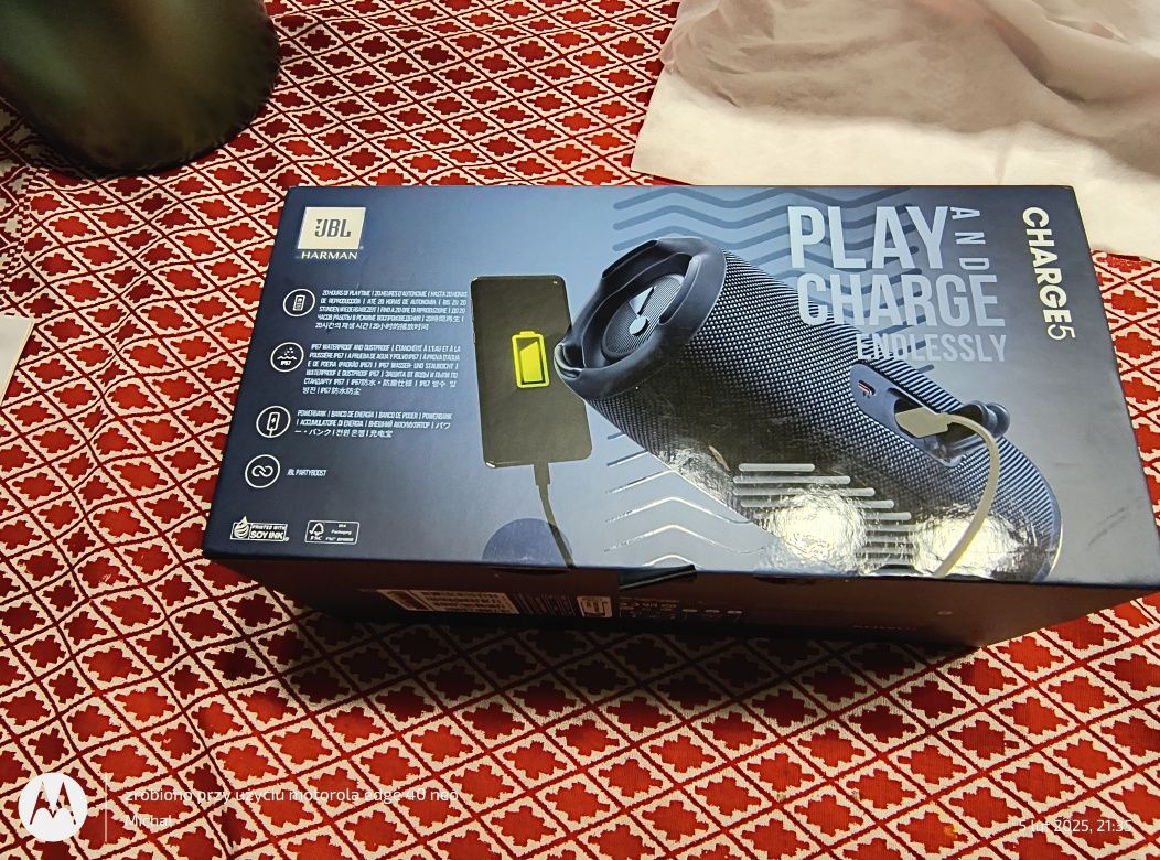 JBL 5 charge nowy