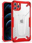 Plecki, Etui Pancerne Hybrid Case do Samsung Galaxy A52, A52s czerwony
