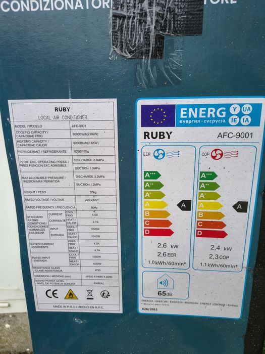 Ar condicionado portátil