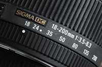 Obiektyw Sigma 18-200 mm f/3.5-6.3 DC (do Nikona)