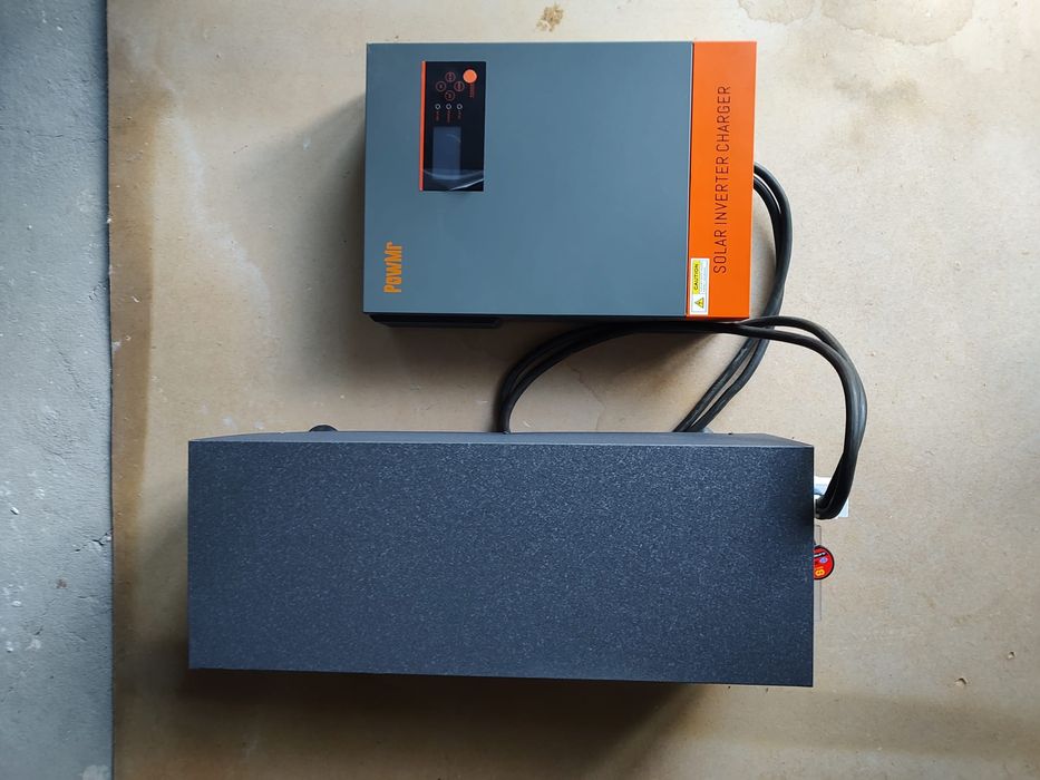 інвертор, Инвертор PowMr 5.5кВт 48V LG CHEM 12S2P 6,8кв квартира