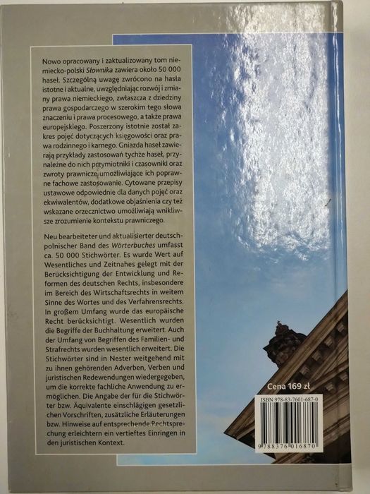 Słownik Języka Prawniczego i Ekonomicznego niemiecko-polski - Kilian