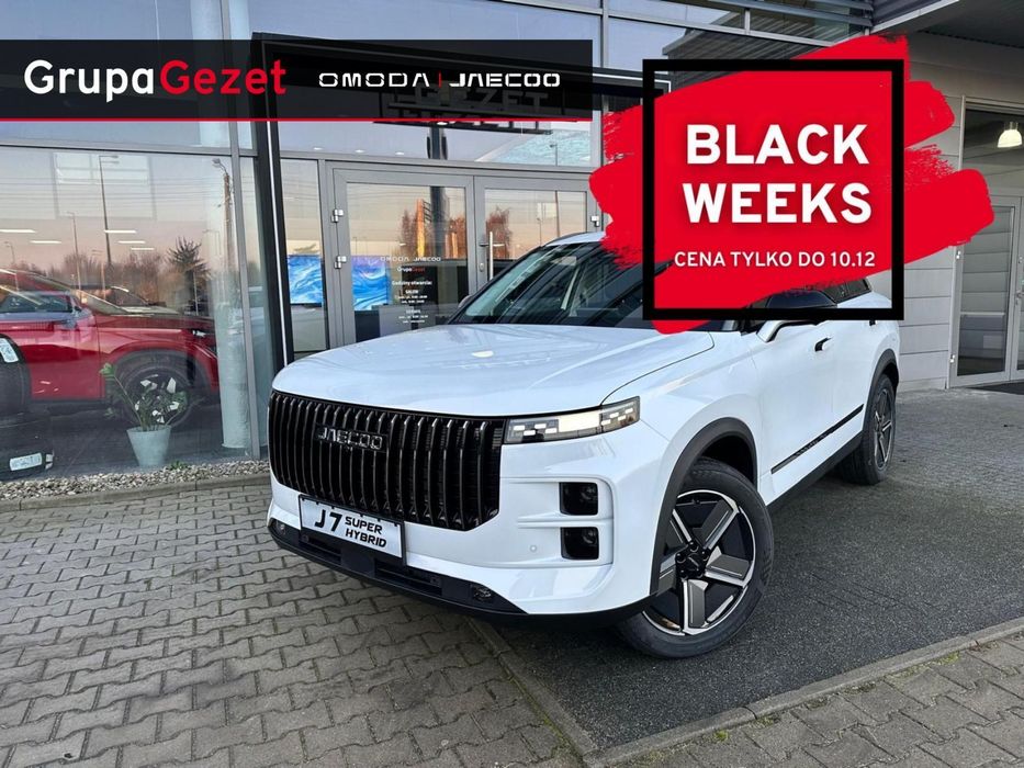 Jaecoo 7 Super Hybrid wersja Exclusive - DOSTĘPNY OD RĘKI BlackWeek