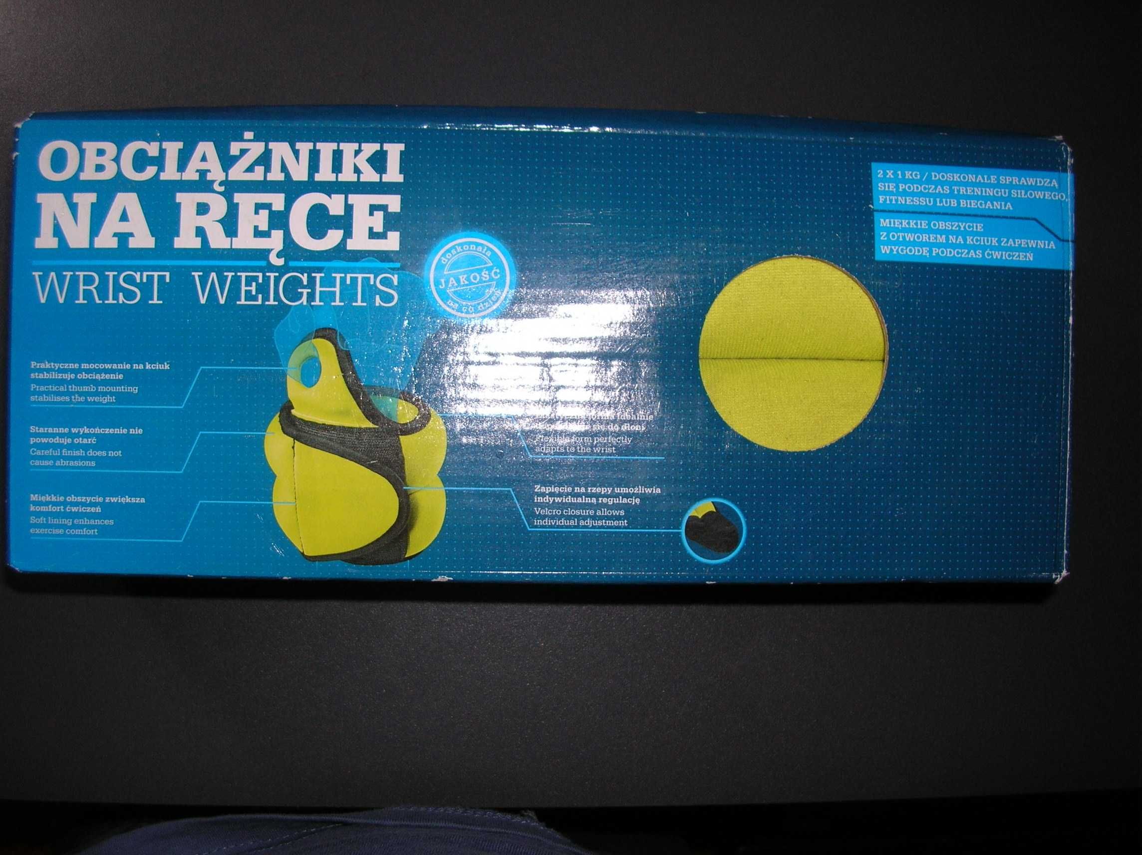 Obciążniki na ręce 2 x 1 kg