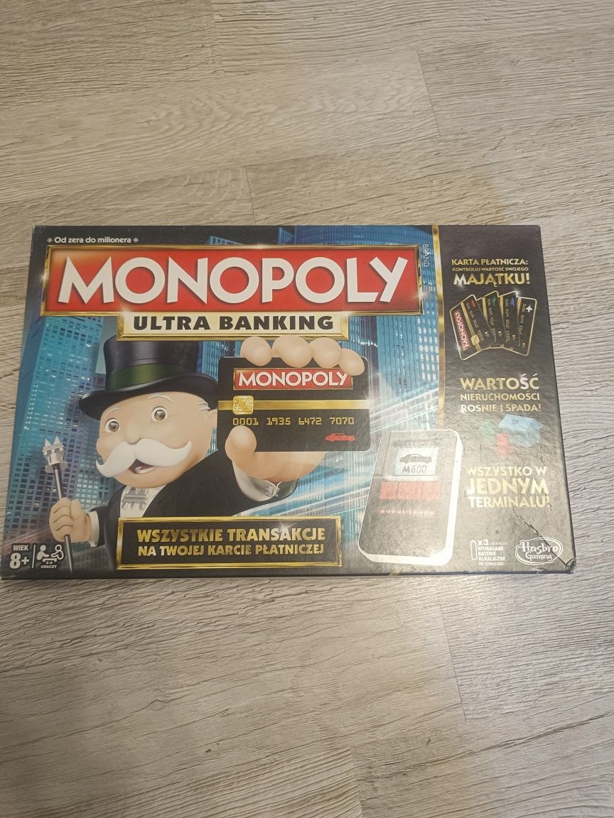 Monopoly Ultra Banking gra planszowa
