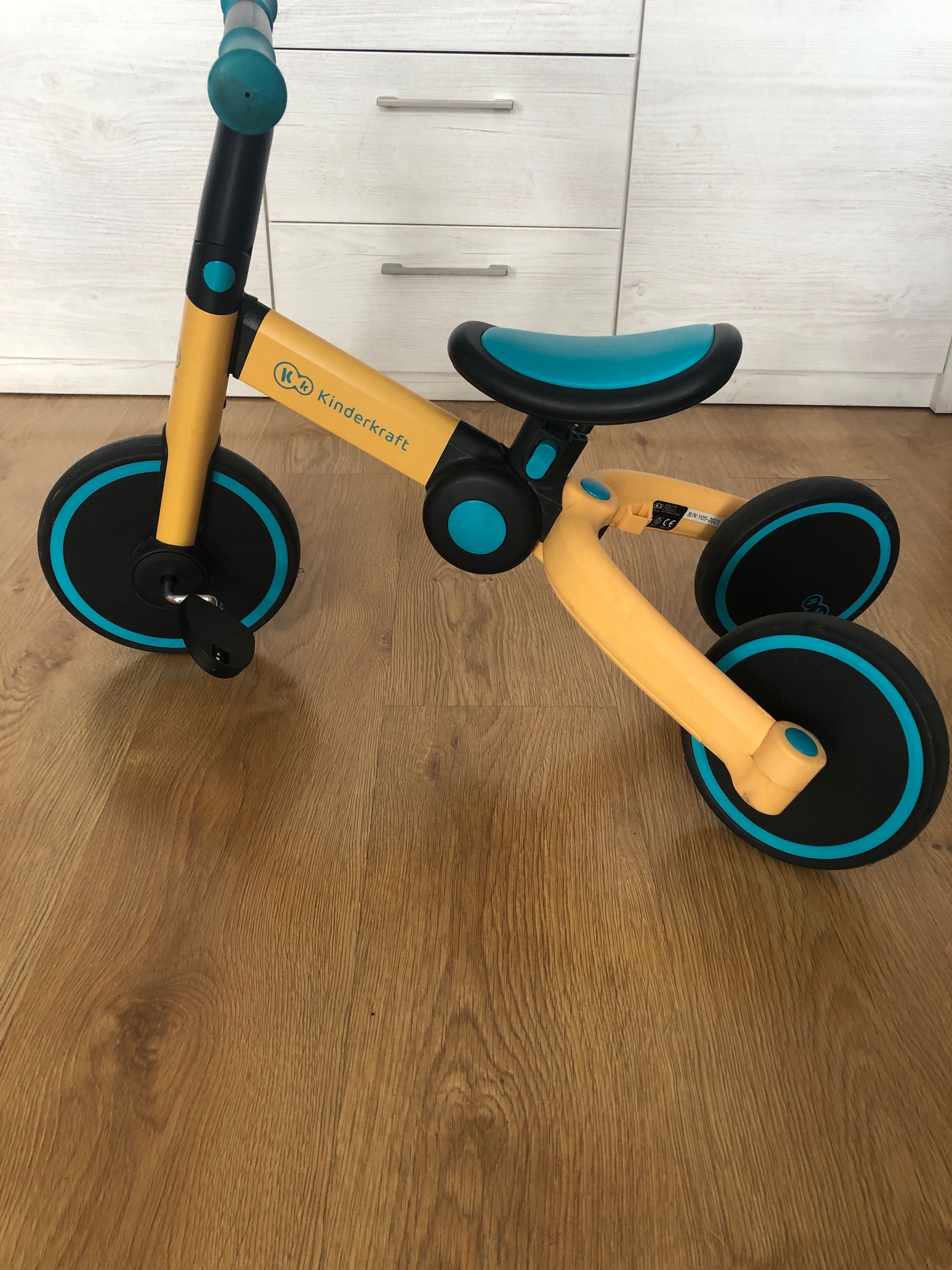 Rowerek trojkolowy 4trike Kinderkraft 3 w 1