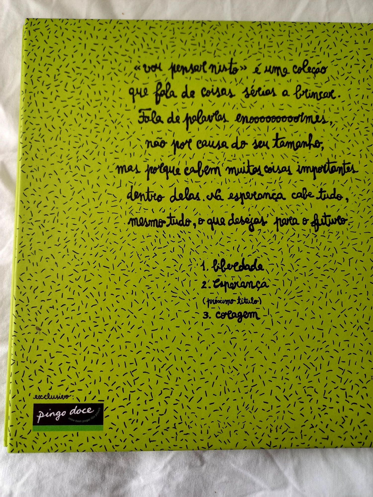 Esperança livro prémio infantil Pingo Doce