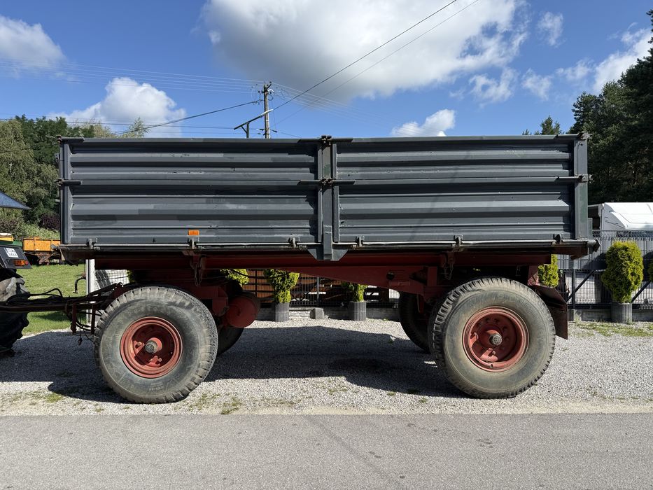 Przyczepa rolnicza wywrotka 16 ton Niemiecka masywna