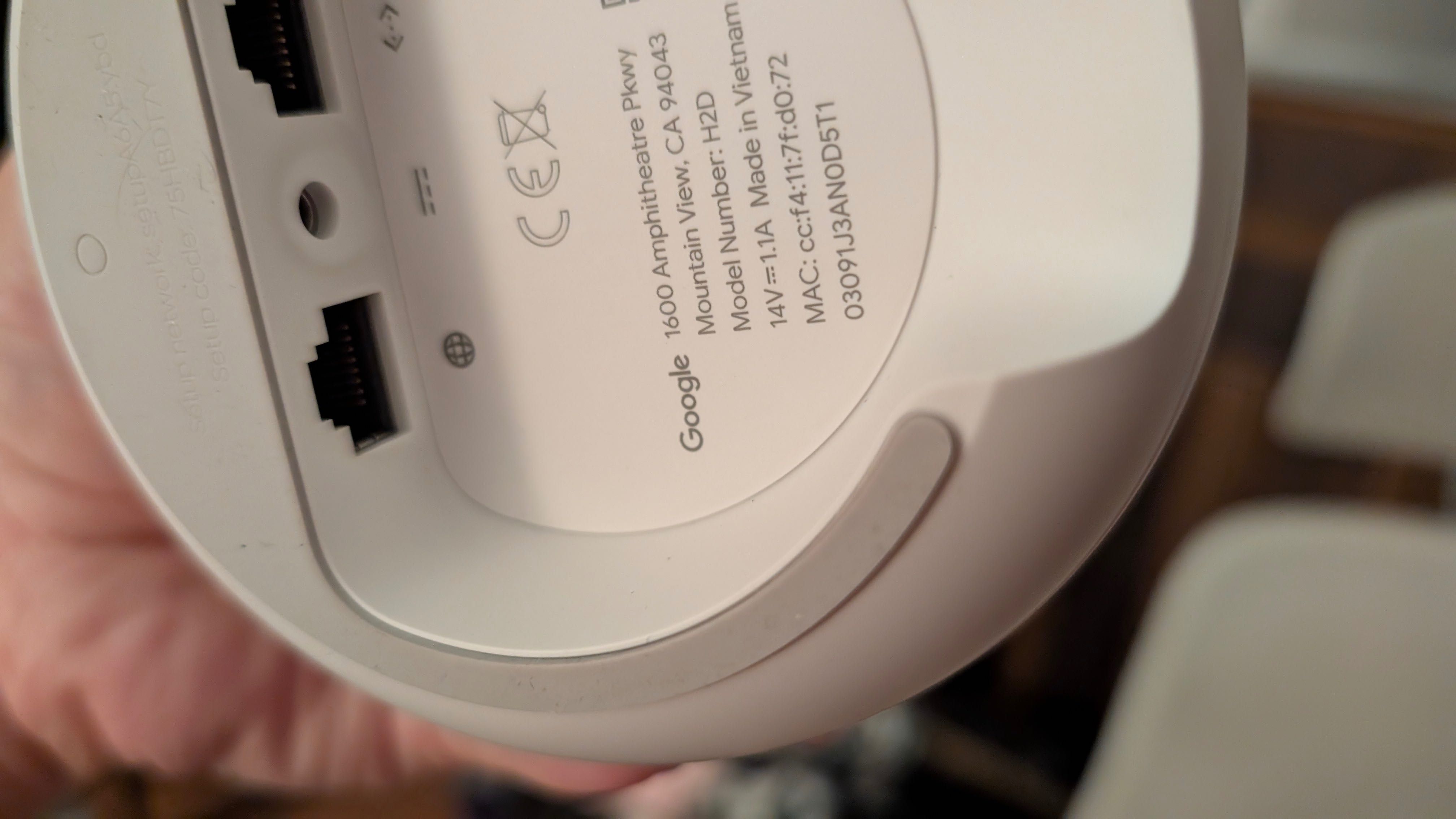 Google Nest Wi-Fi Router