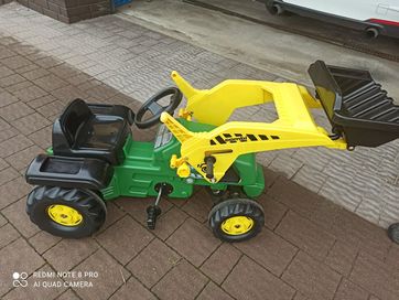 Traktor na pedały niemieckiej firmy Rolly Toys