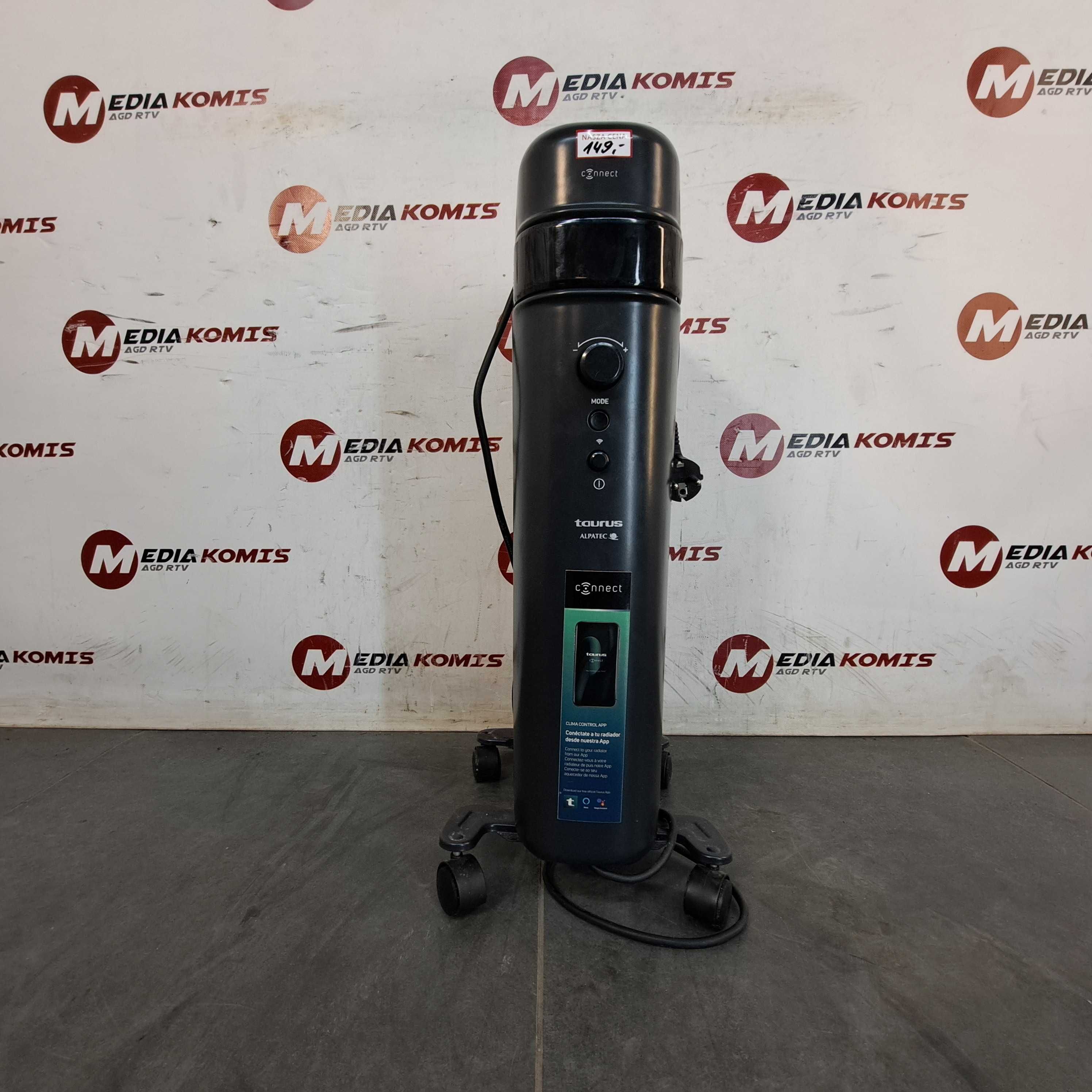Grzejnik olejowy TAURUS OH1501W [2lata-gwar] 1500W