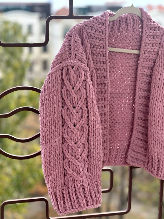 Поюшевий кардиган Alize Puffy fine