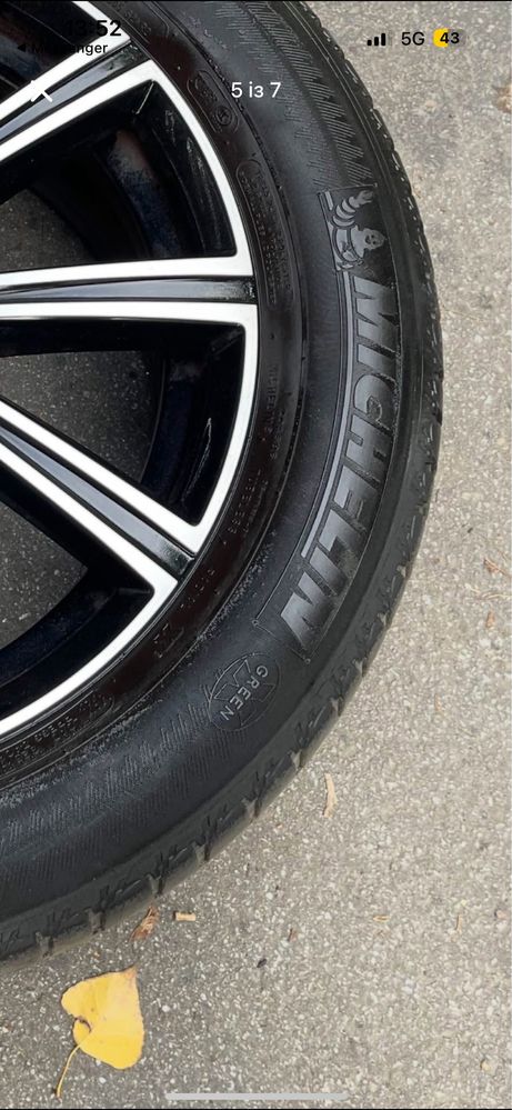 Диски R19 Volvo 5/108 шини Michelin 235/55/r19 Volvo XC60 XC90 XC70