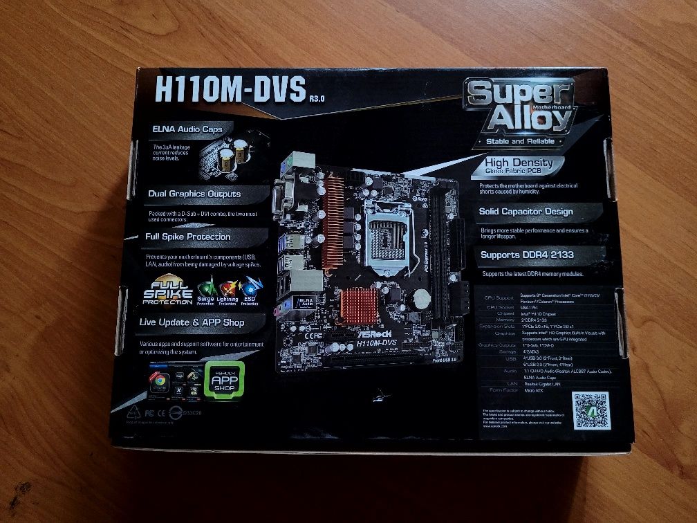 ASRock H110M-DVS R3.0