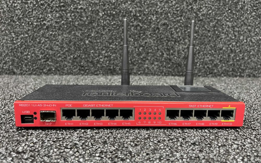 Маршрутизатори MikroTik RB2011UiAS-2HnD-IN (50 шт., з ПДВ)