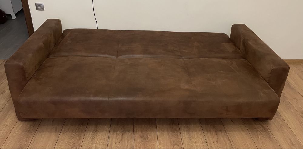 Kanapa brązowa sofa