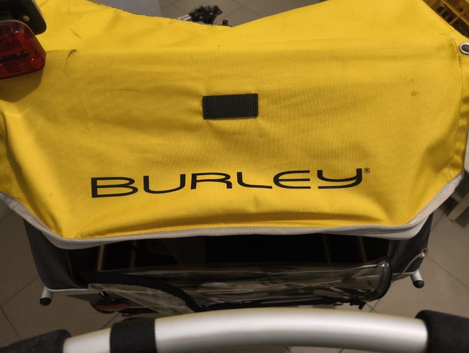 Przyczepka rowerowa Burley D'Lite 2 osobowa 2w1 kompletna