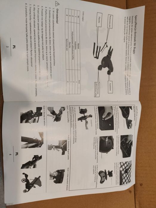 Uniwersalna dostawka do Wózka 2w1 SWIECACE KOLA