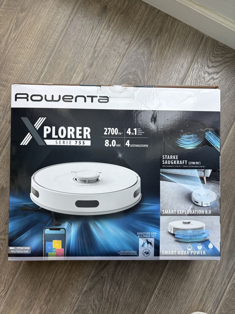Миючий робот пилосос Rowenta
