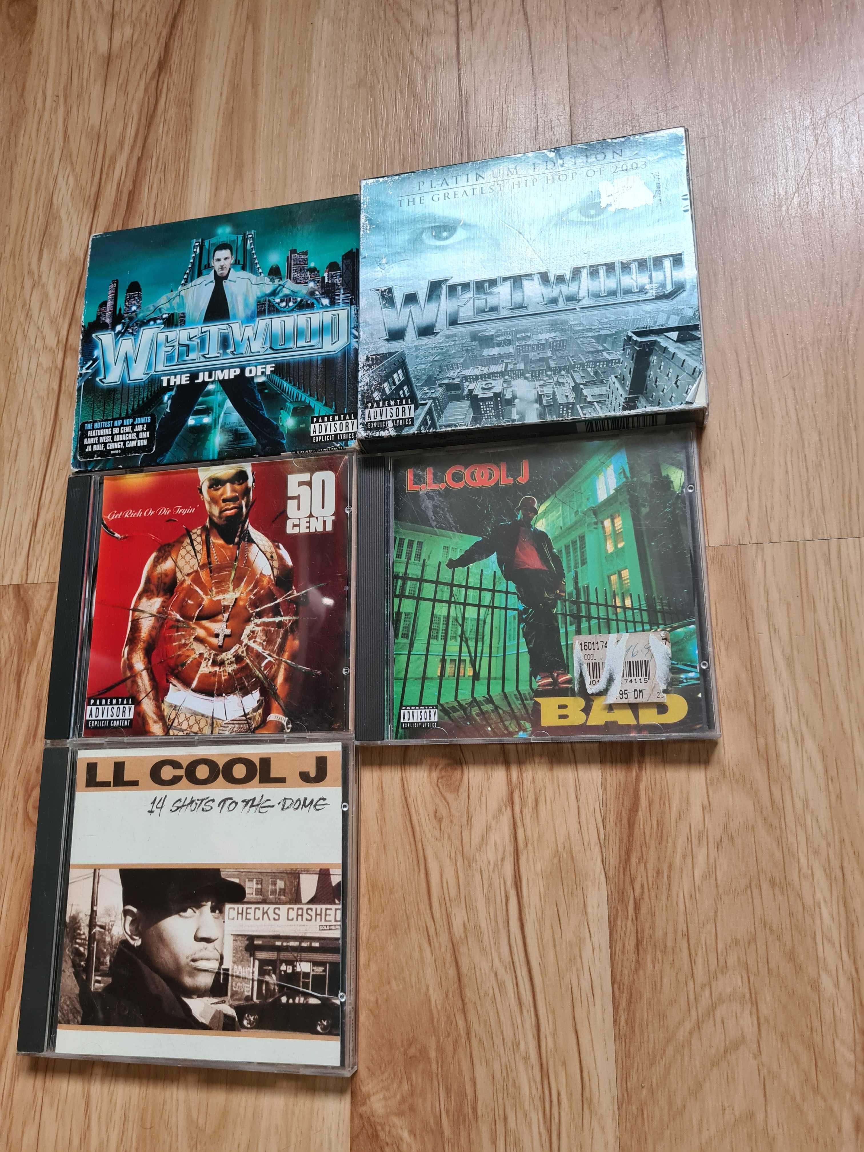 Mega rap zestaw Ol dirty bastard dmx terror squad ll cool j 2pac  7 cd