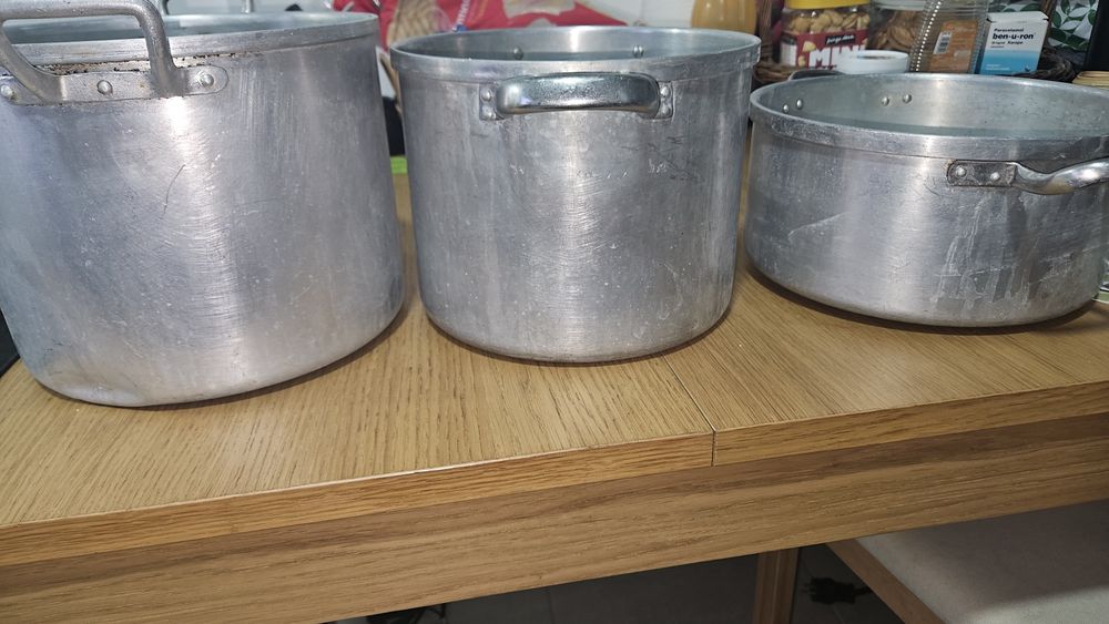 Panelas tachos alumínio