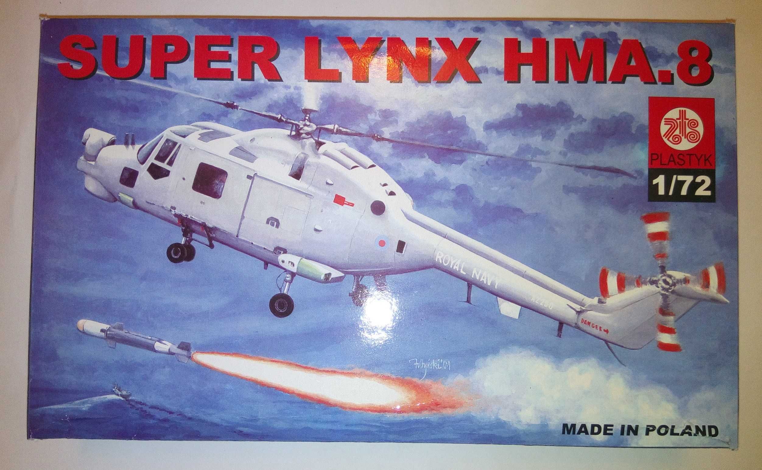 Сборная модель Super Lynx 1/72 Plastyk