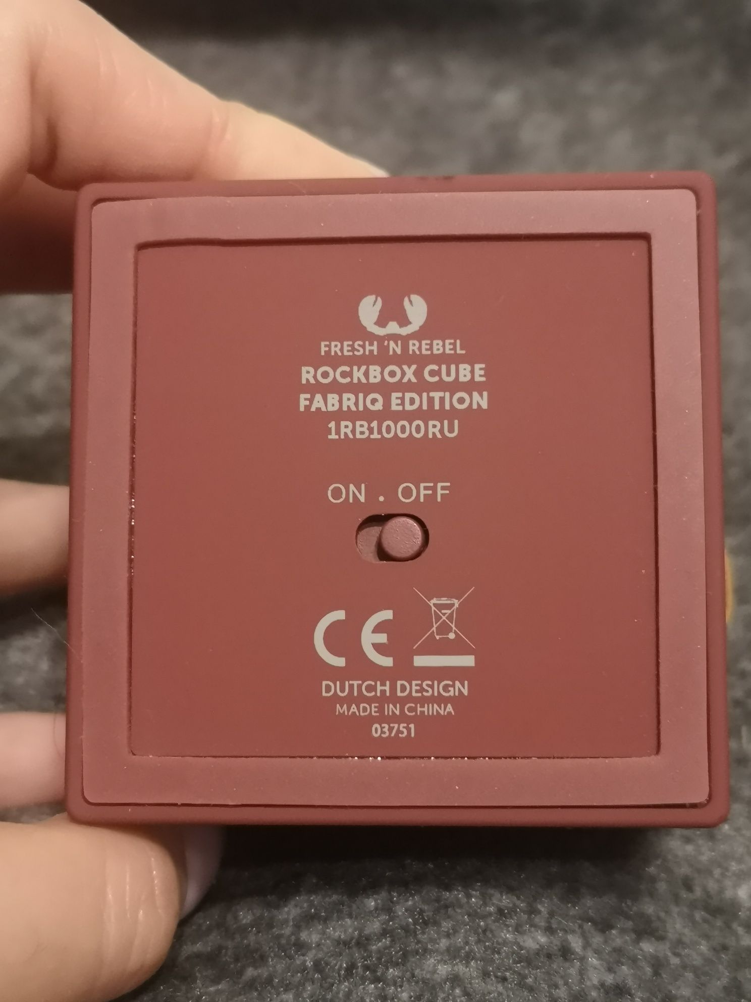 Rockbox Cube Fabriq Edition głośnik bluetooth