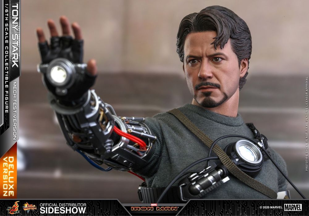 Tony Stark (Mech Test Deluxe Version) - Hot Toys 1/6