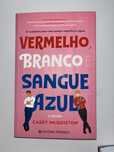 Livro Vermelho branco sangue azul