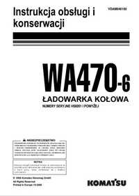 Instrukcja obsługi Ładowarka WA 470-6 PL