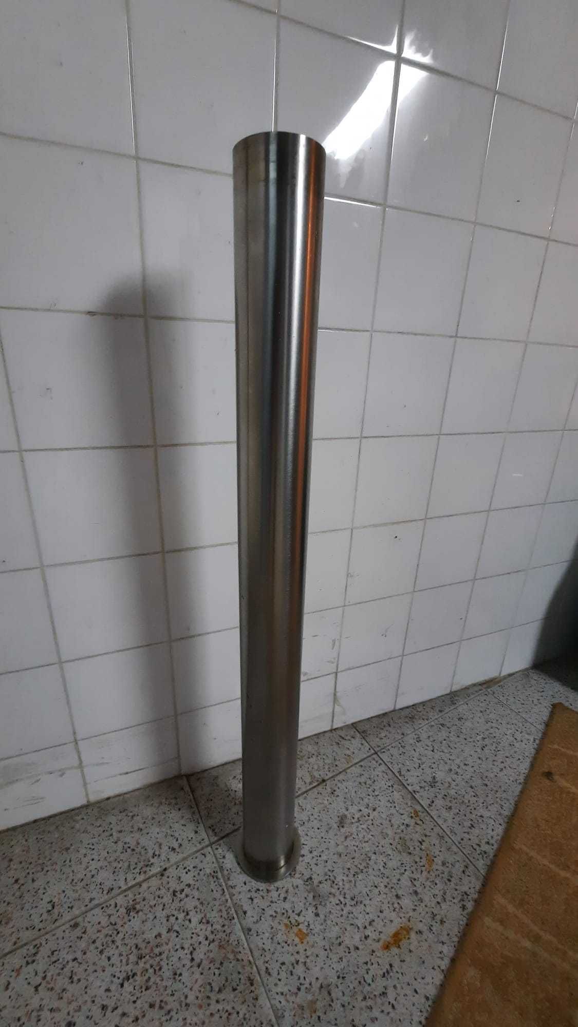 Pé em inox para balcão