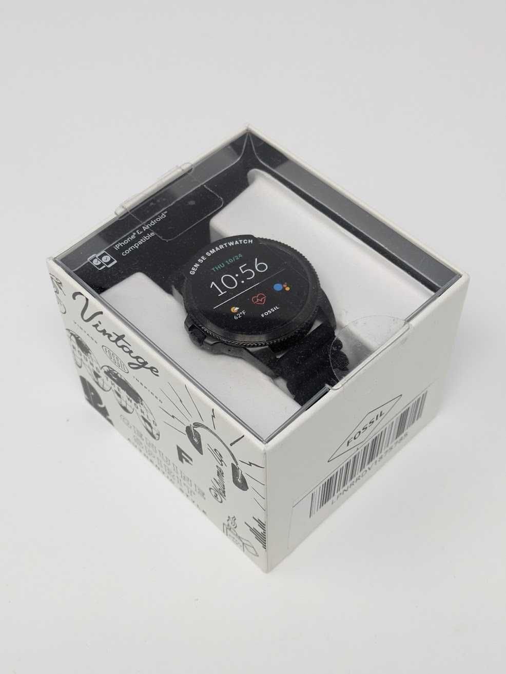Смарт-годинник Fossil Gen 5E Black, оригінал