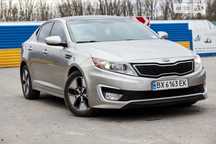 Kia Optima 2013 сірого кольору