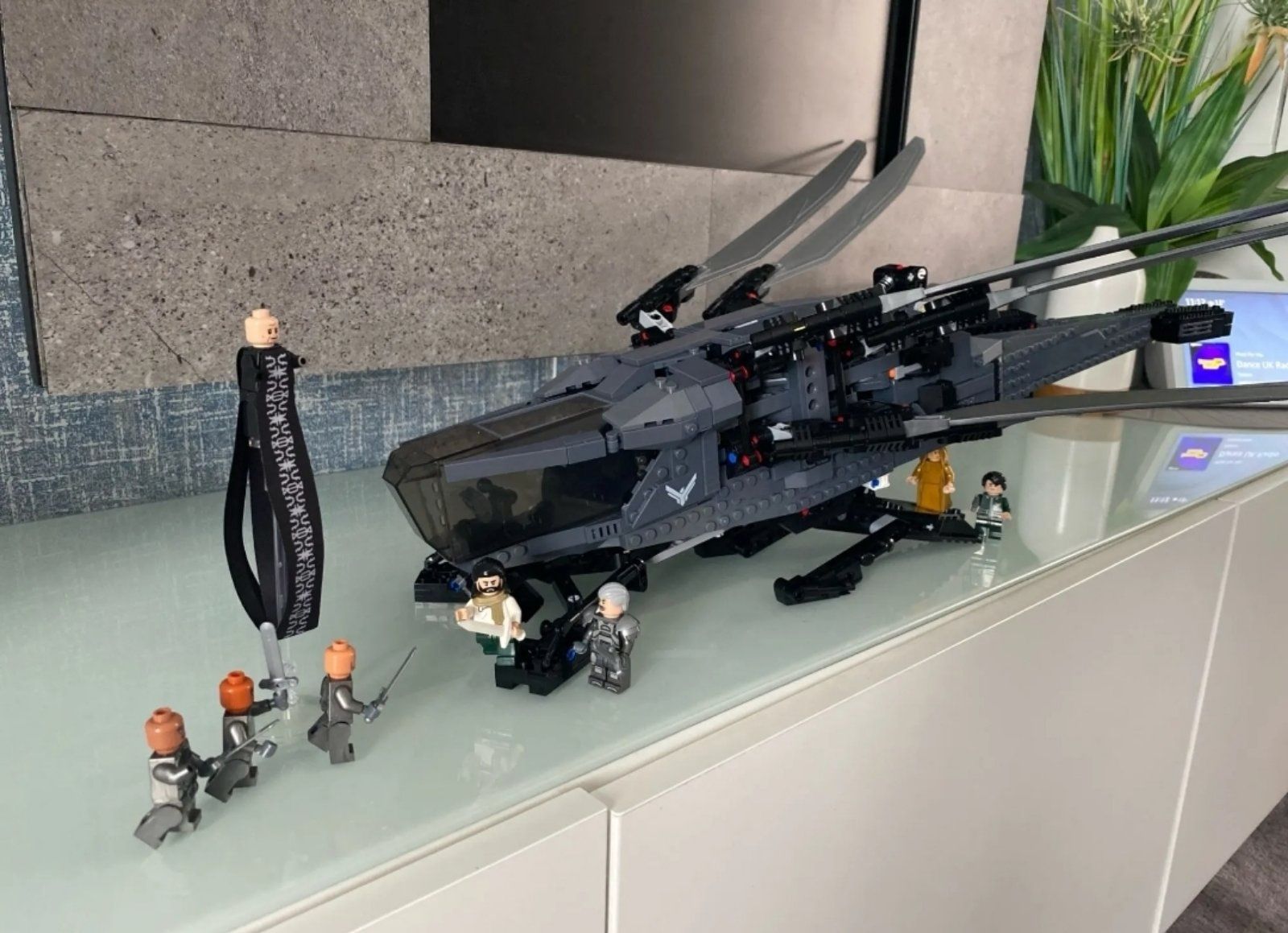 Конструктор 10327 Lego 1в1 Dune icons королевский орнитоптер