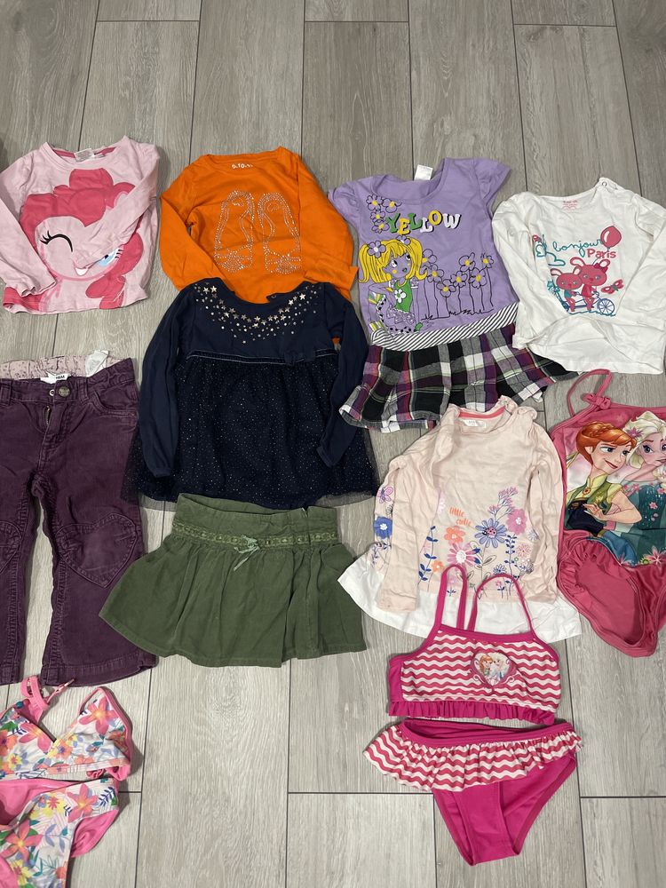 Zestaw 86 i 92 dla dziewczynki H&M, Smyk, Coccodrillo, 5 10 15